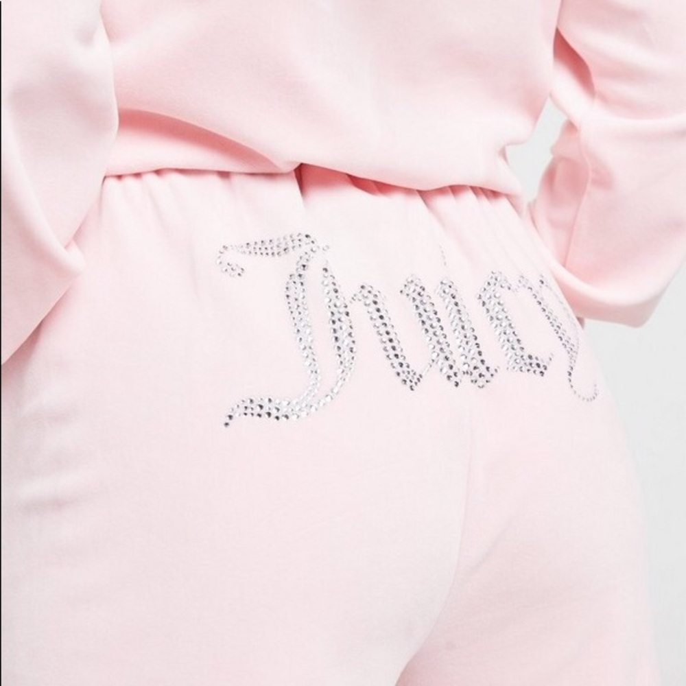 NWT Juicy Couture Diamante Velour Joggers